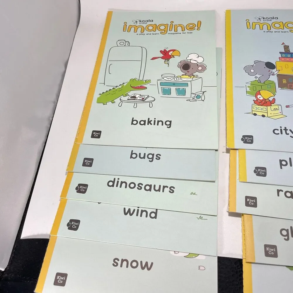 KiwiCo KOALA CRATE IMAGINE! CHILDREN'S MAGAZINES Lot of 10 - Picture 3 of 6